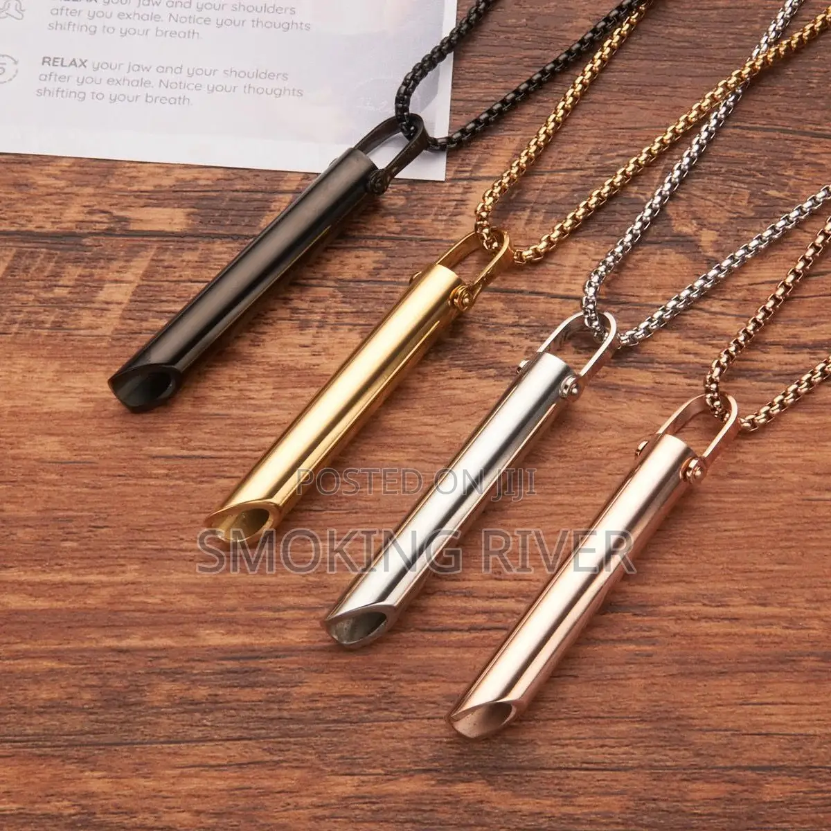 Anxiety/ Mindful Breathing Necklace