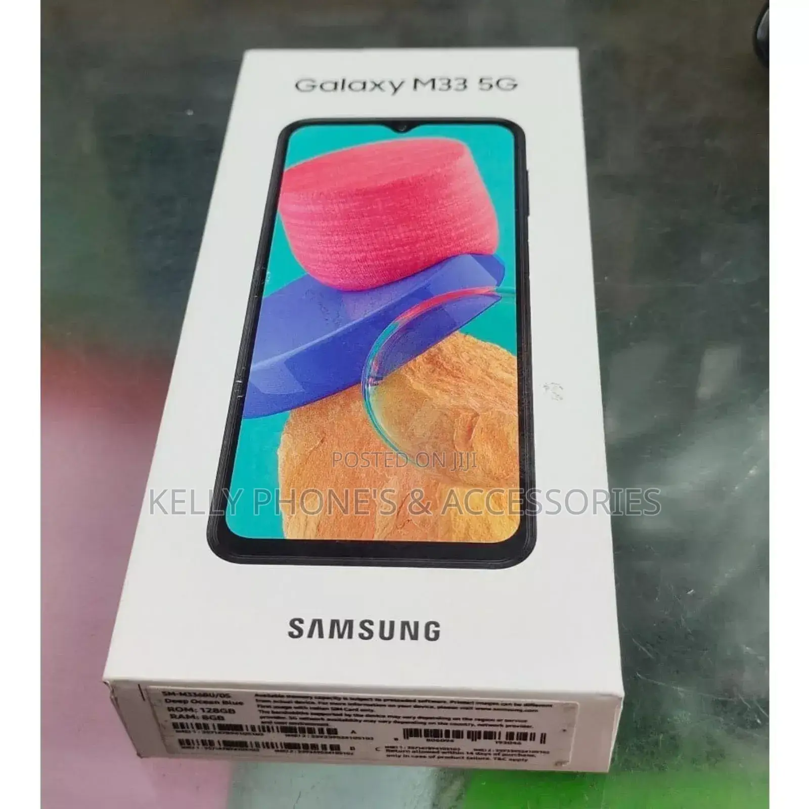 New Samsung Galaxy M33 5G 128 GB Black