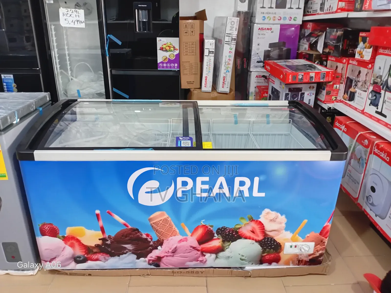 Pearl 318l Freezer – Powerful Cooling for Ice Cream