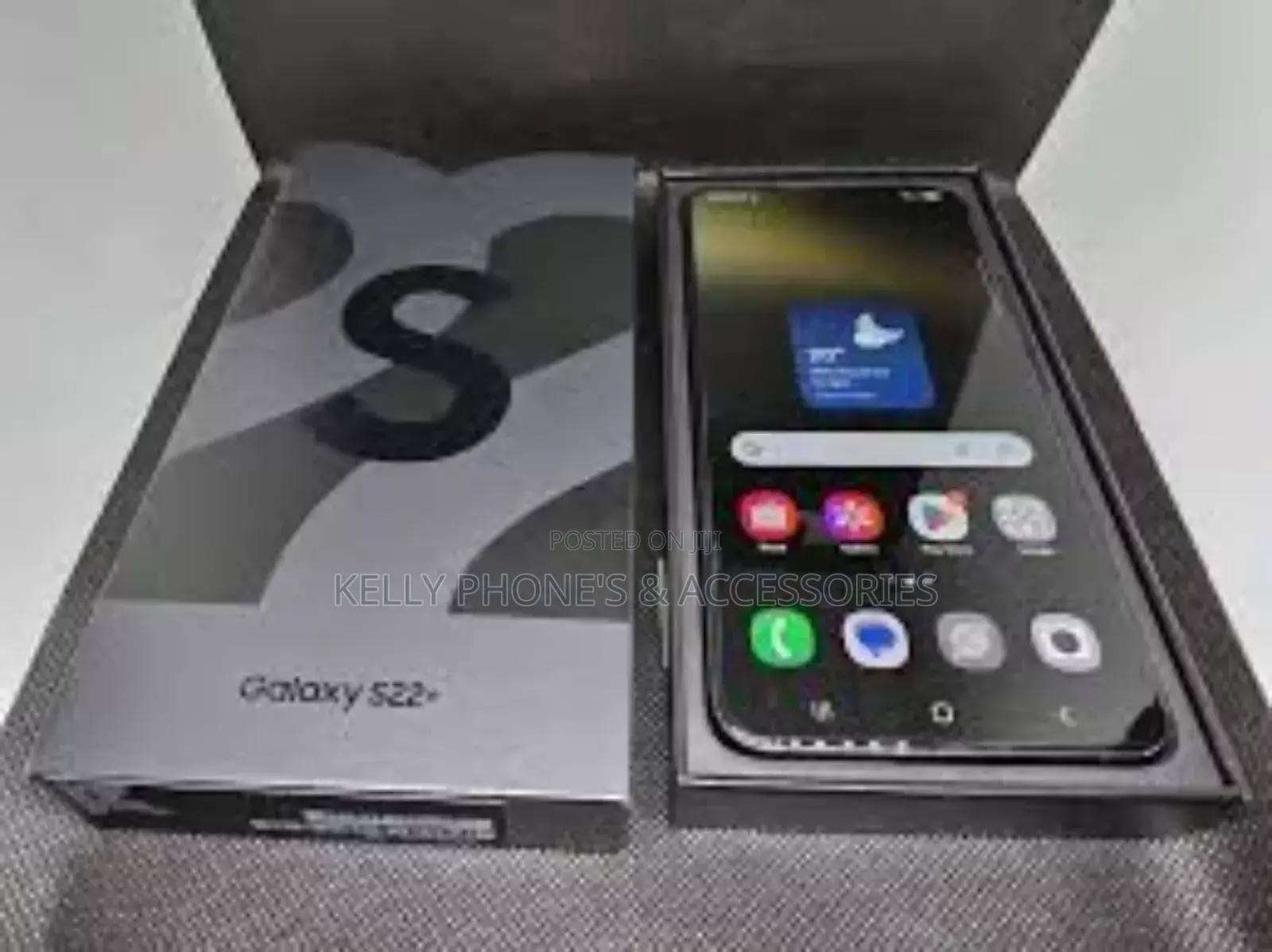 New Samsung Galaxy S22+ 5G 256 GB Black