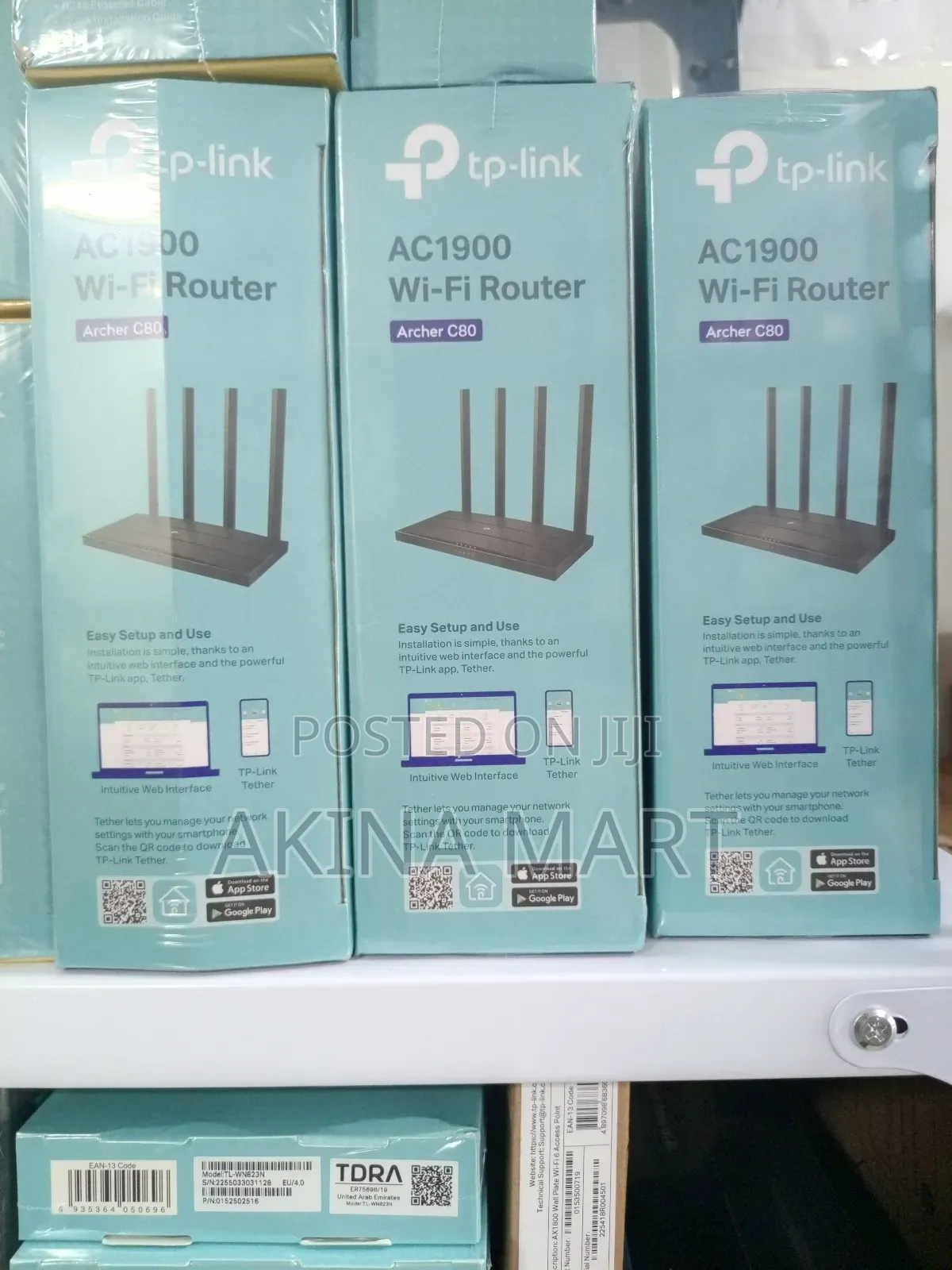 Tp Link Archer C80 Ac1900 Wi-Fi Router Dual Band Mu-Mimo
