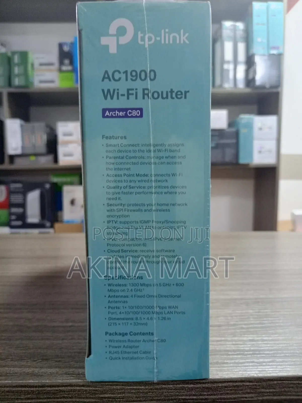 Tp Link Archer C80 Ac1900 Wi-Fi Router Dual Band Mu-Mimo