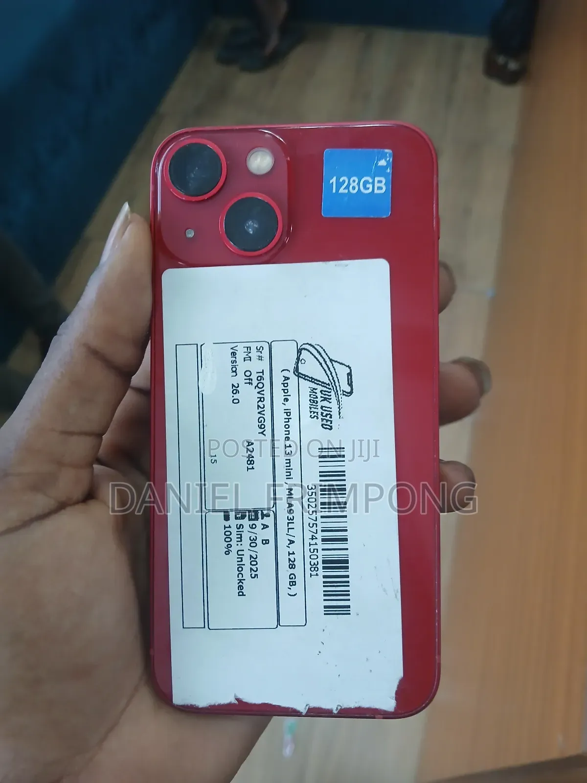 Apple iPhone 13 Mini 128 GB Red