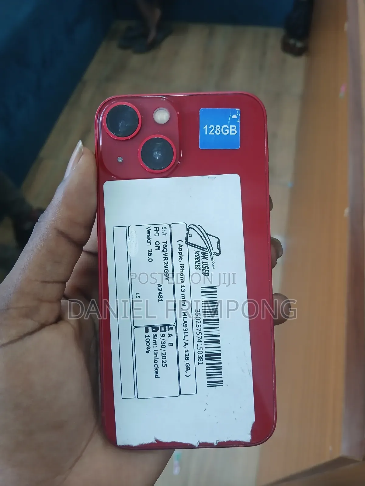 Apple iPhone 13 Mini 128 GB Red