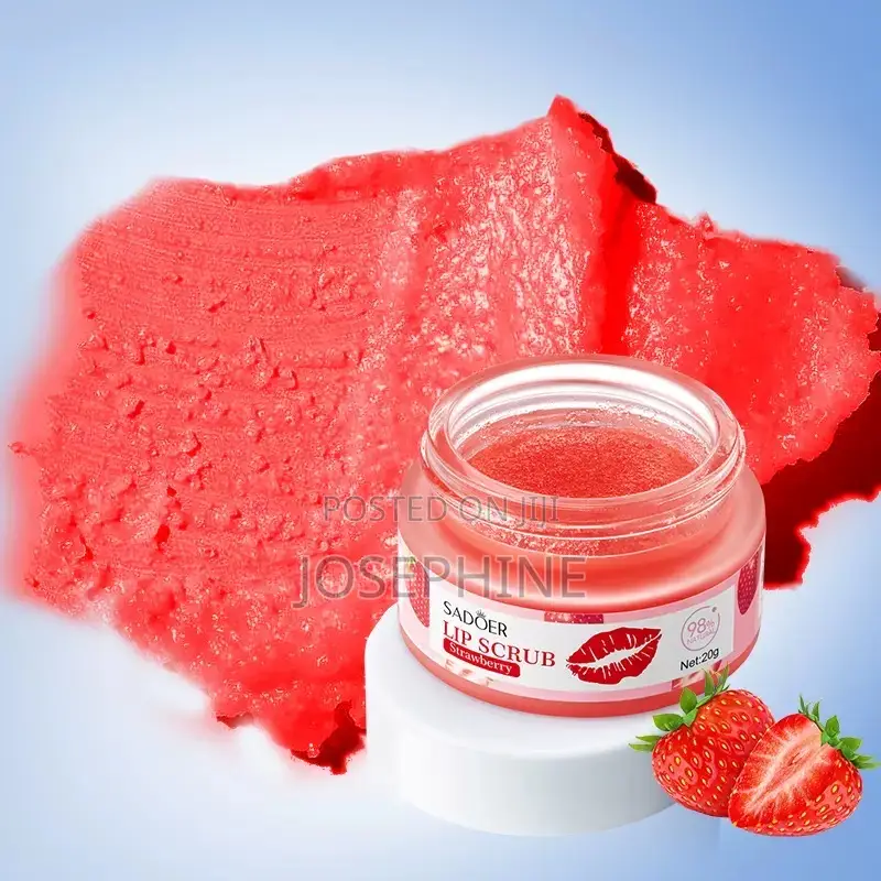 Sadoer Lip Scrub Fruit Series Strawberry