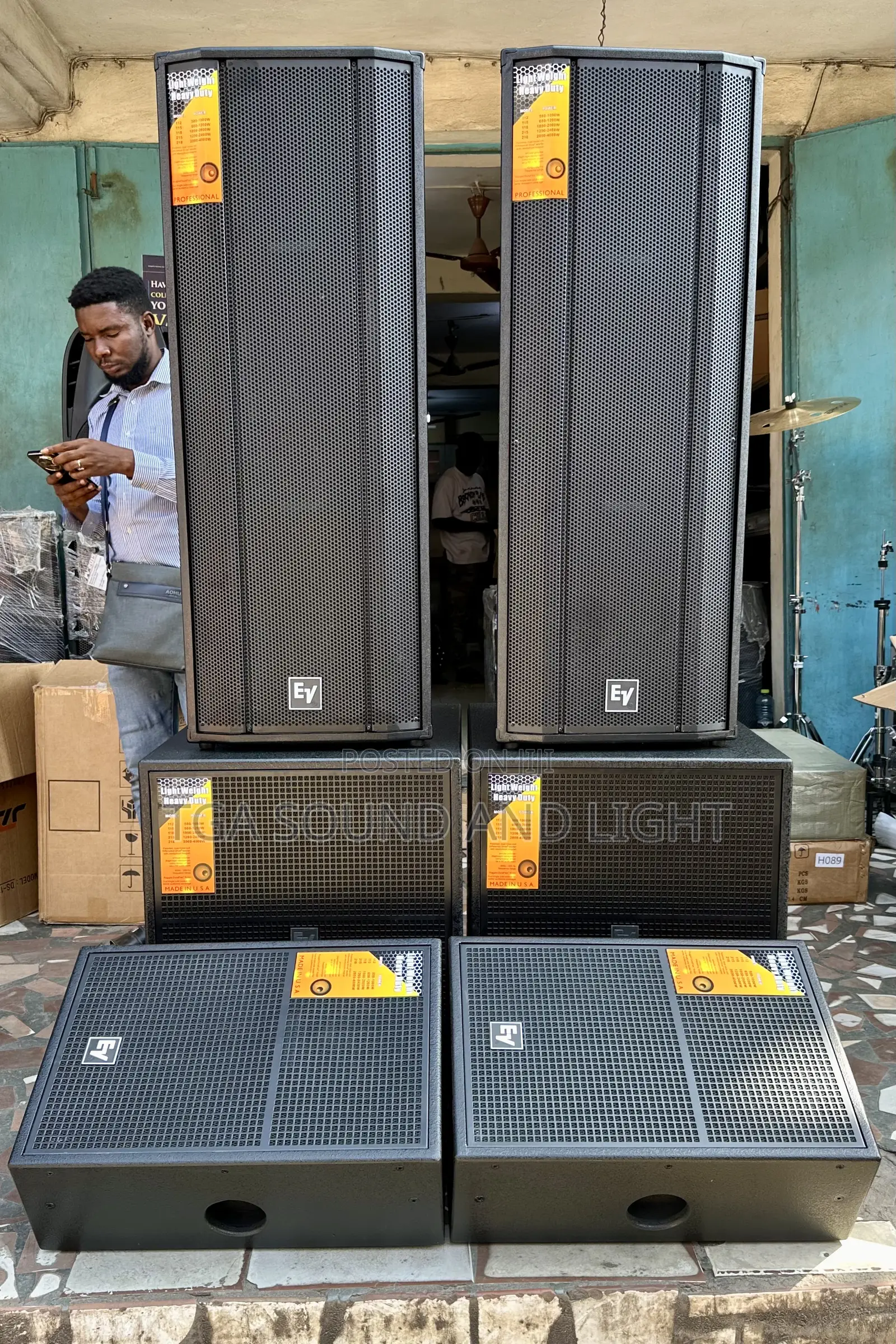 Ev Series Loudspeaker Set