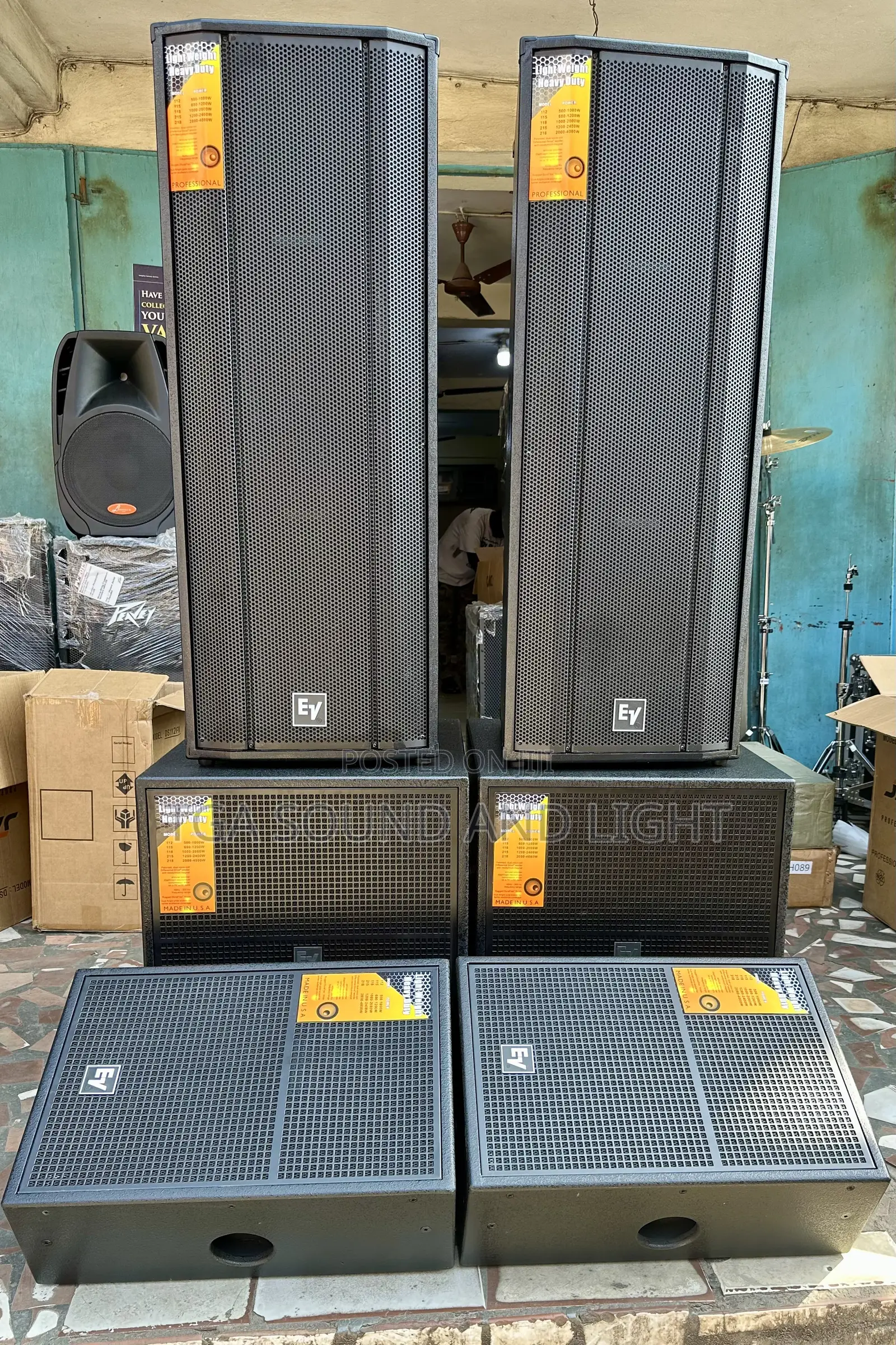Ev Series Loudspeaker Set