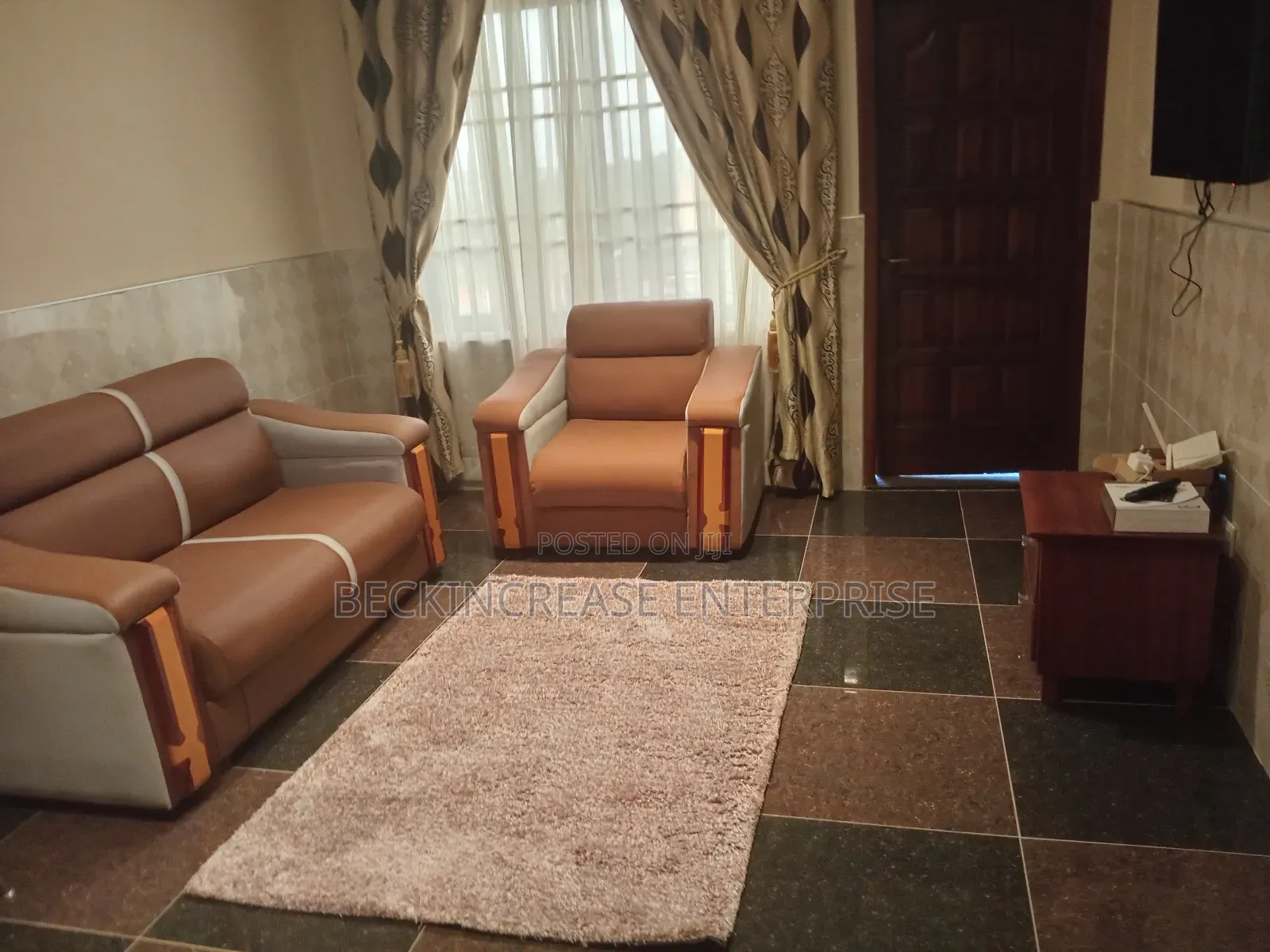 Furnished 1bdrm Apartment in Euro House, Pokuase for rent