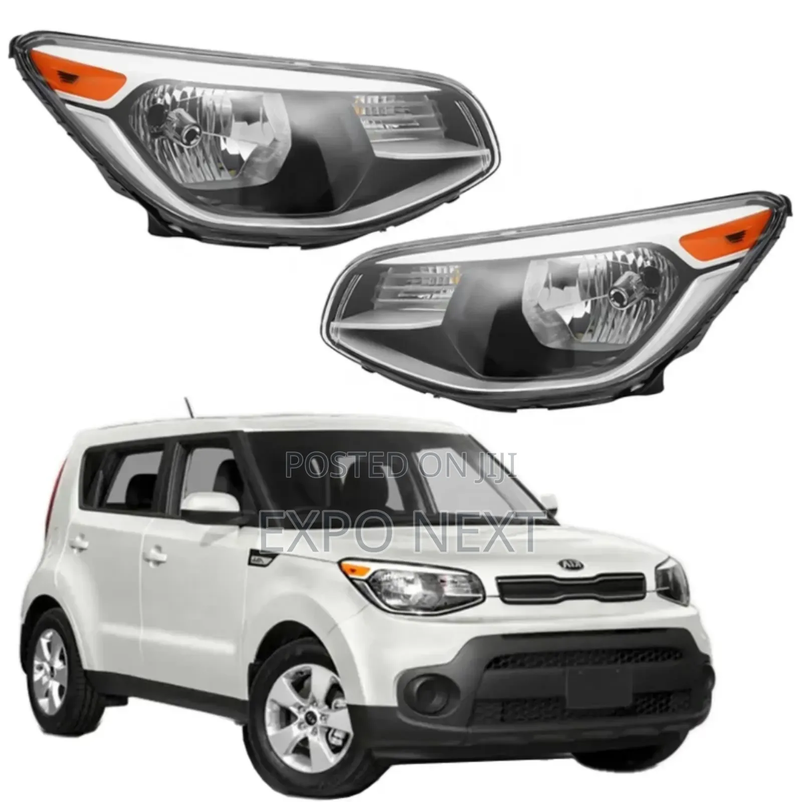 Soul Us Spec Headlights 2014-2019 Halogen