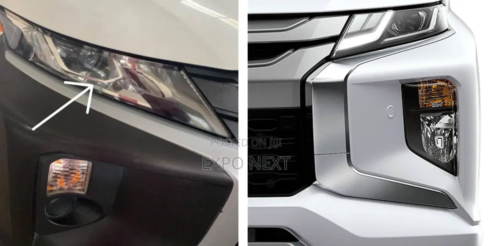 Triton L200 Headlights 2019-2022