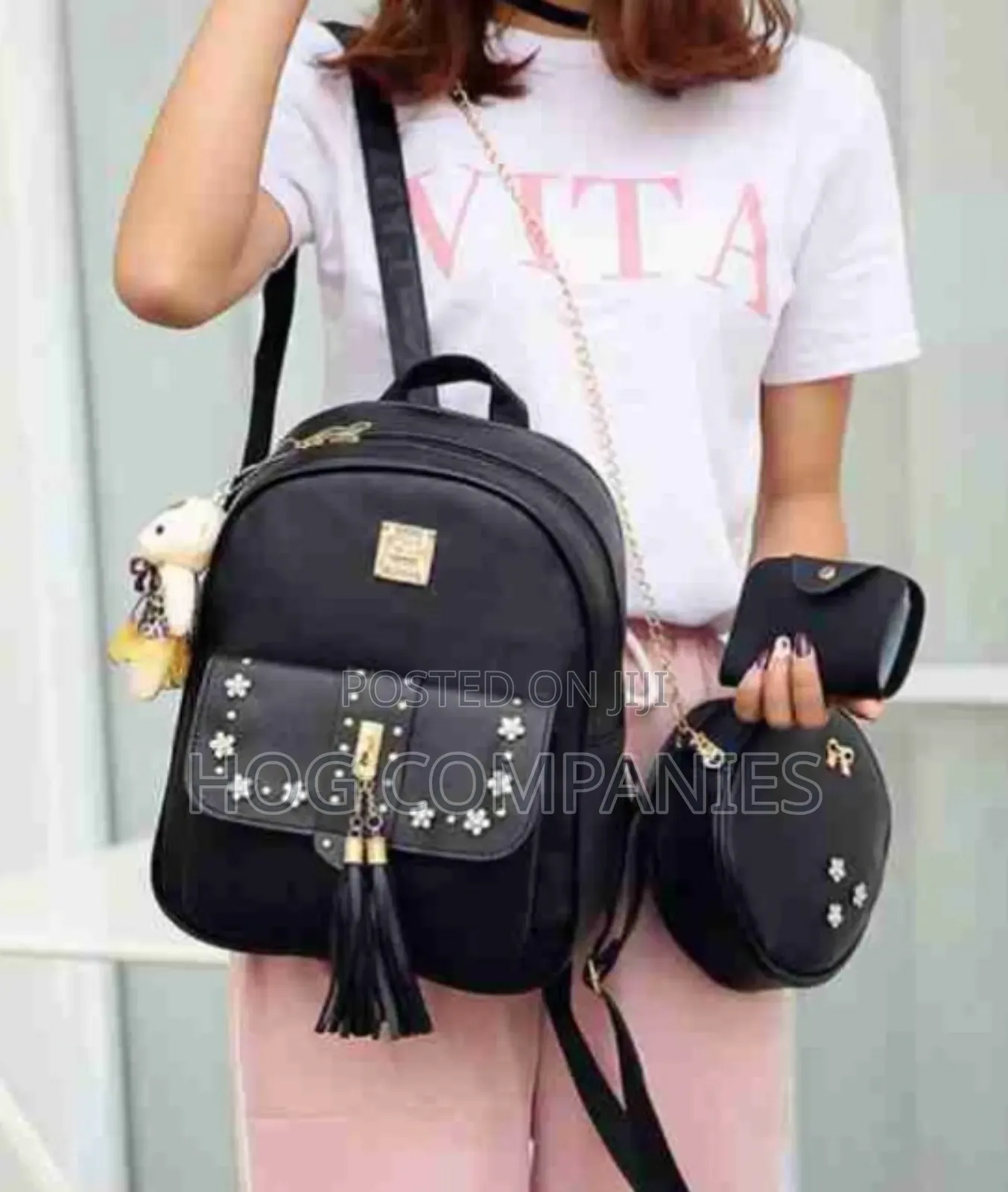 3 in 1 Ladies Backpack School Bag in Accra - Fast Delivery in 2 Hours