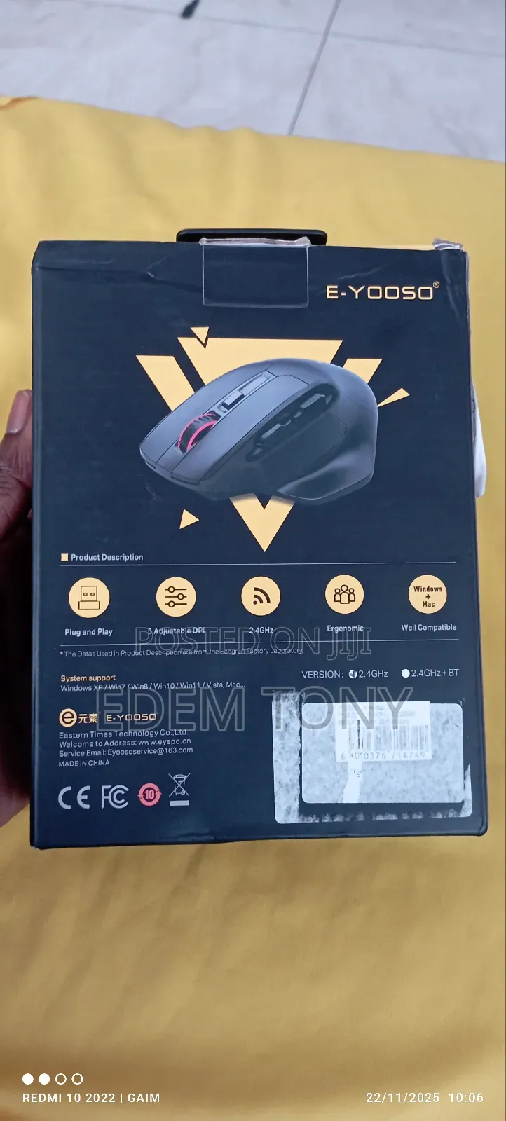 E-Yooso X-31 Gaming Mouse