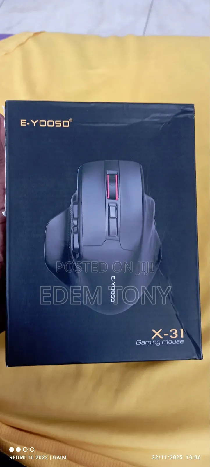 E-Yooso X-31 Gaming Mouse