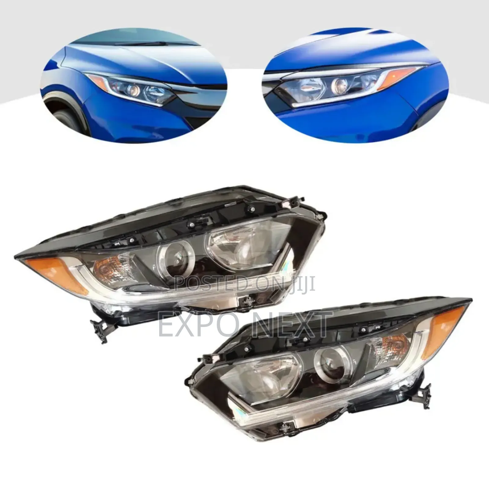 Headlights Halogen For 2019-2022 Honda Hr-v With Led