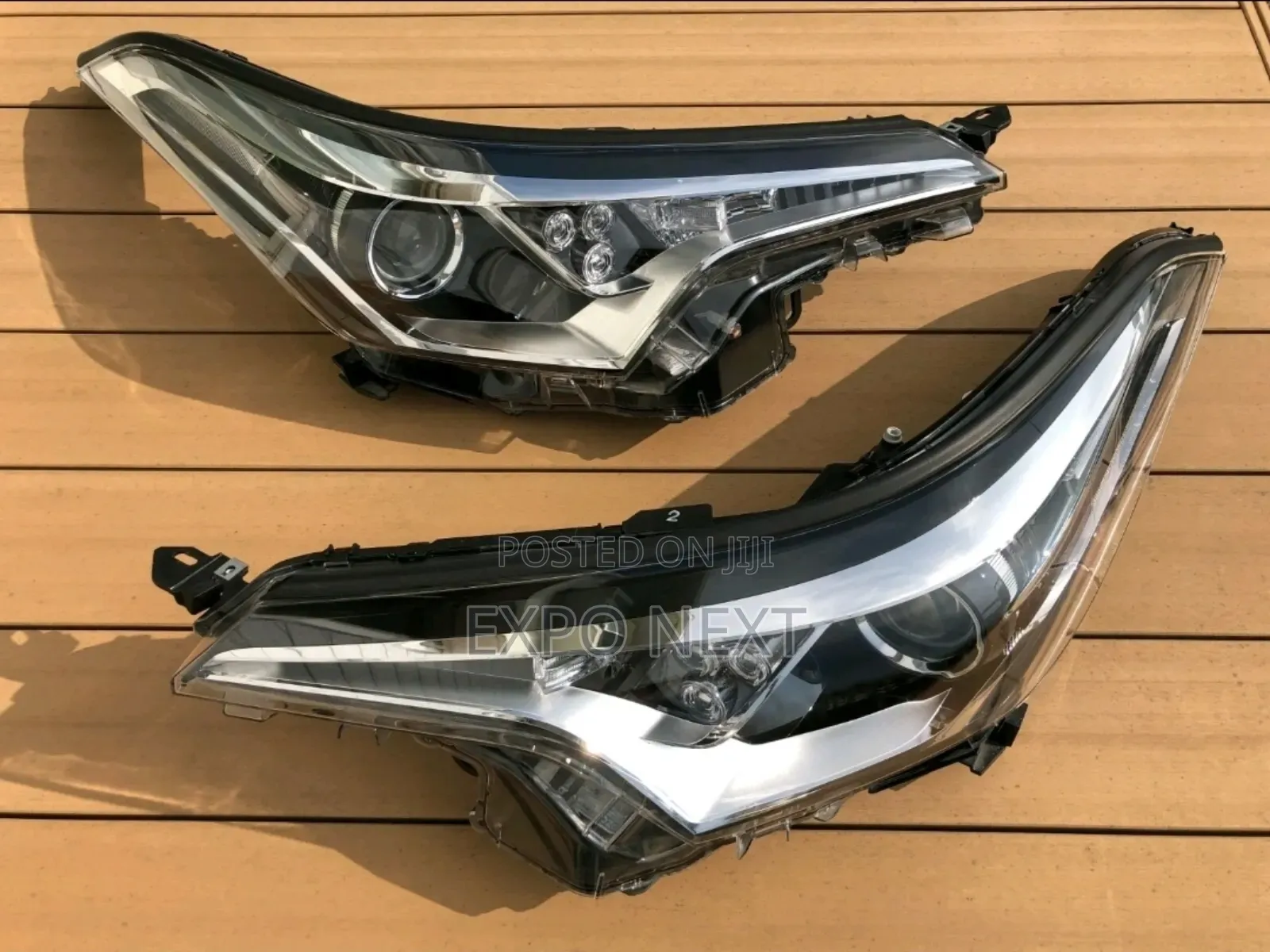 2017 Toyota C-hr Headlights Set Oem