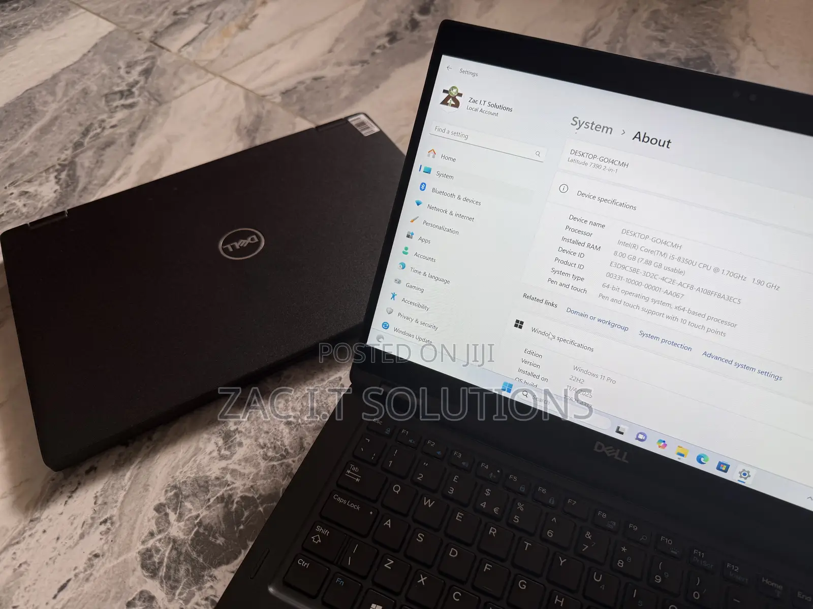 Laptop Dell Latitude 7390 8GB Intel Core I5 SSD 256GB
