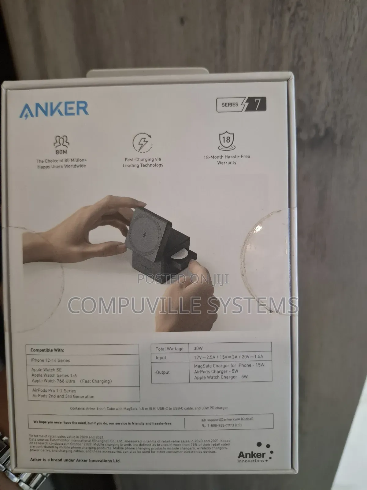 Anker 3-in-1 Cube With Magsafe