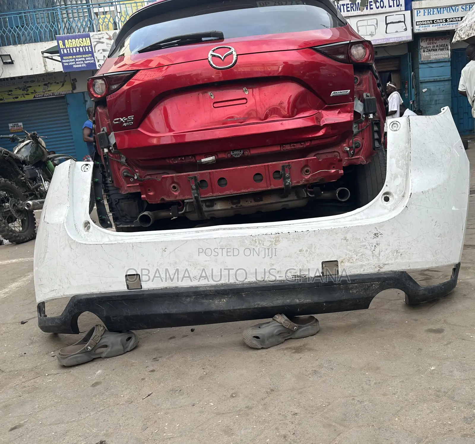 Mazda Cx5 Cx-5 Oem Rear Back Bumper 2017 2018 2019 2020