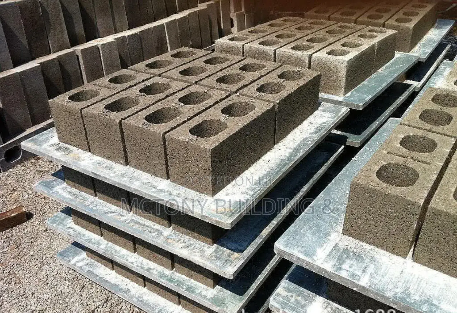 Block Machine Pallets