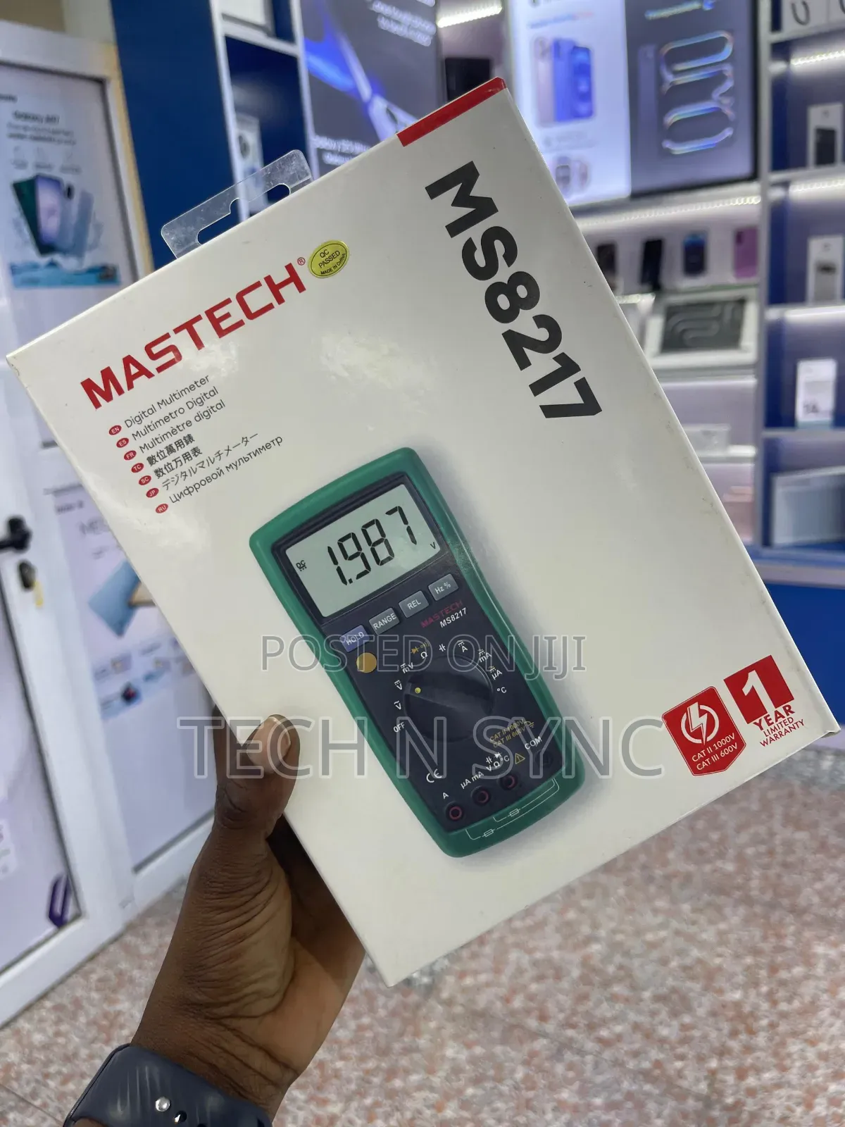 Mastech Digital Multimeter Ms8217