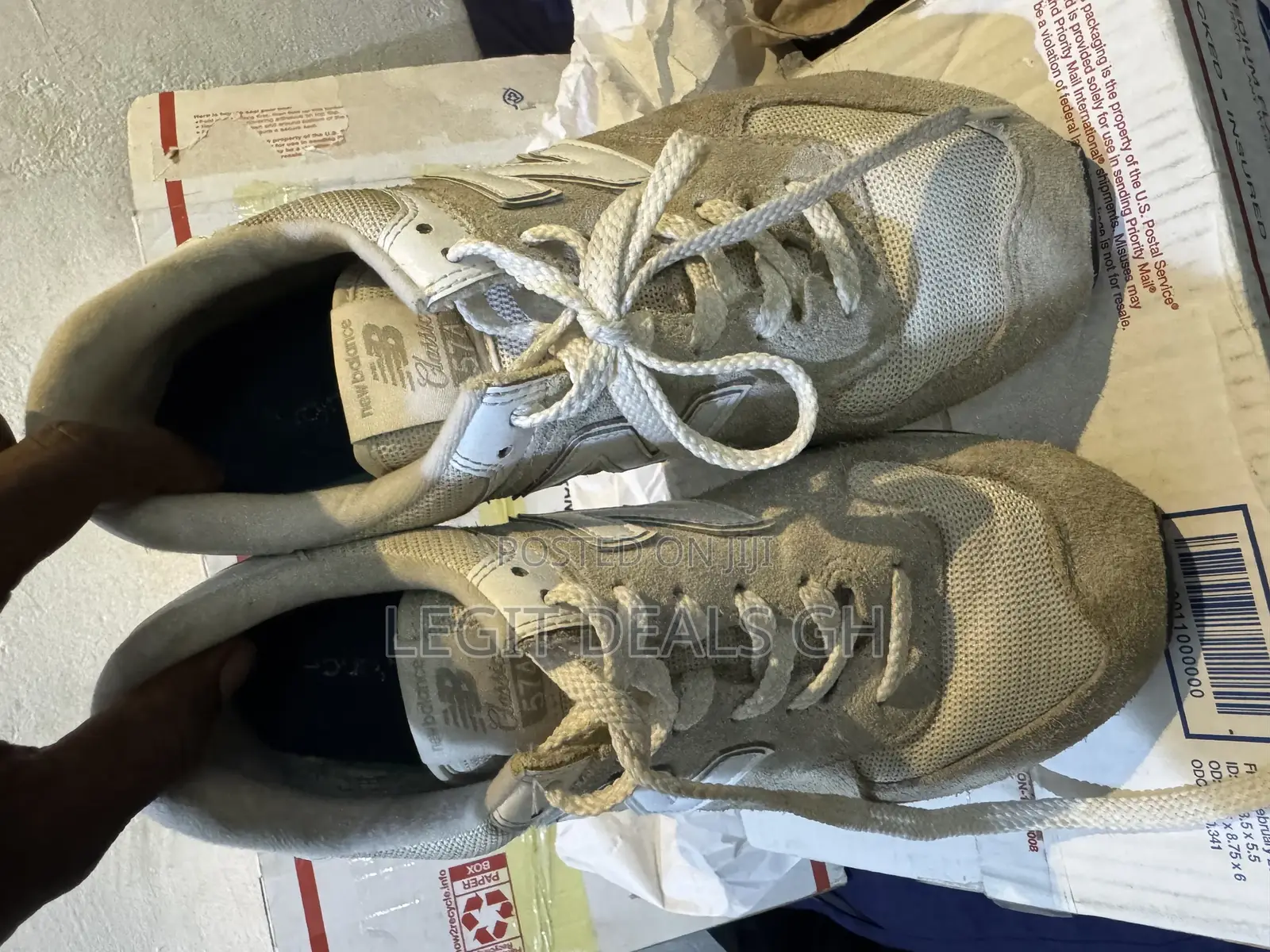 New Balance 574 Grey/White 9