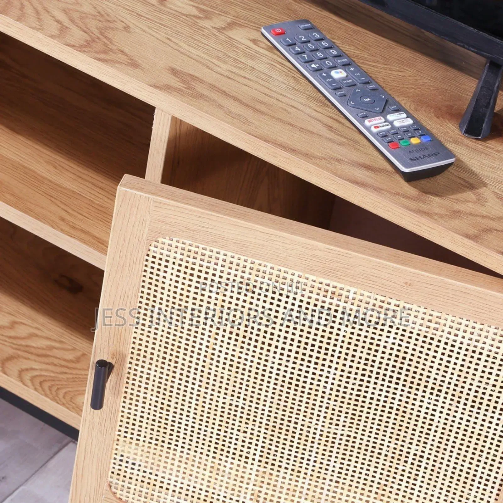 Tv Stand (120cm) Rattan