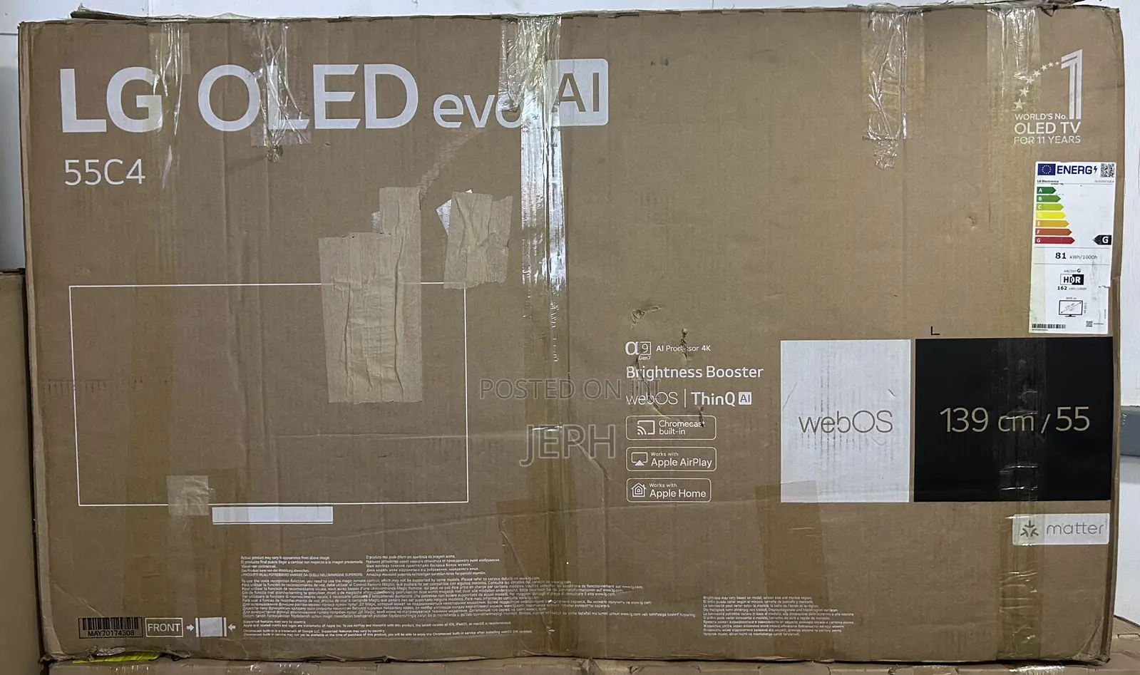 LG Oled G4 55inch 144hz