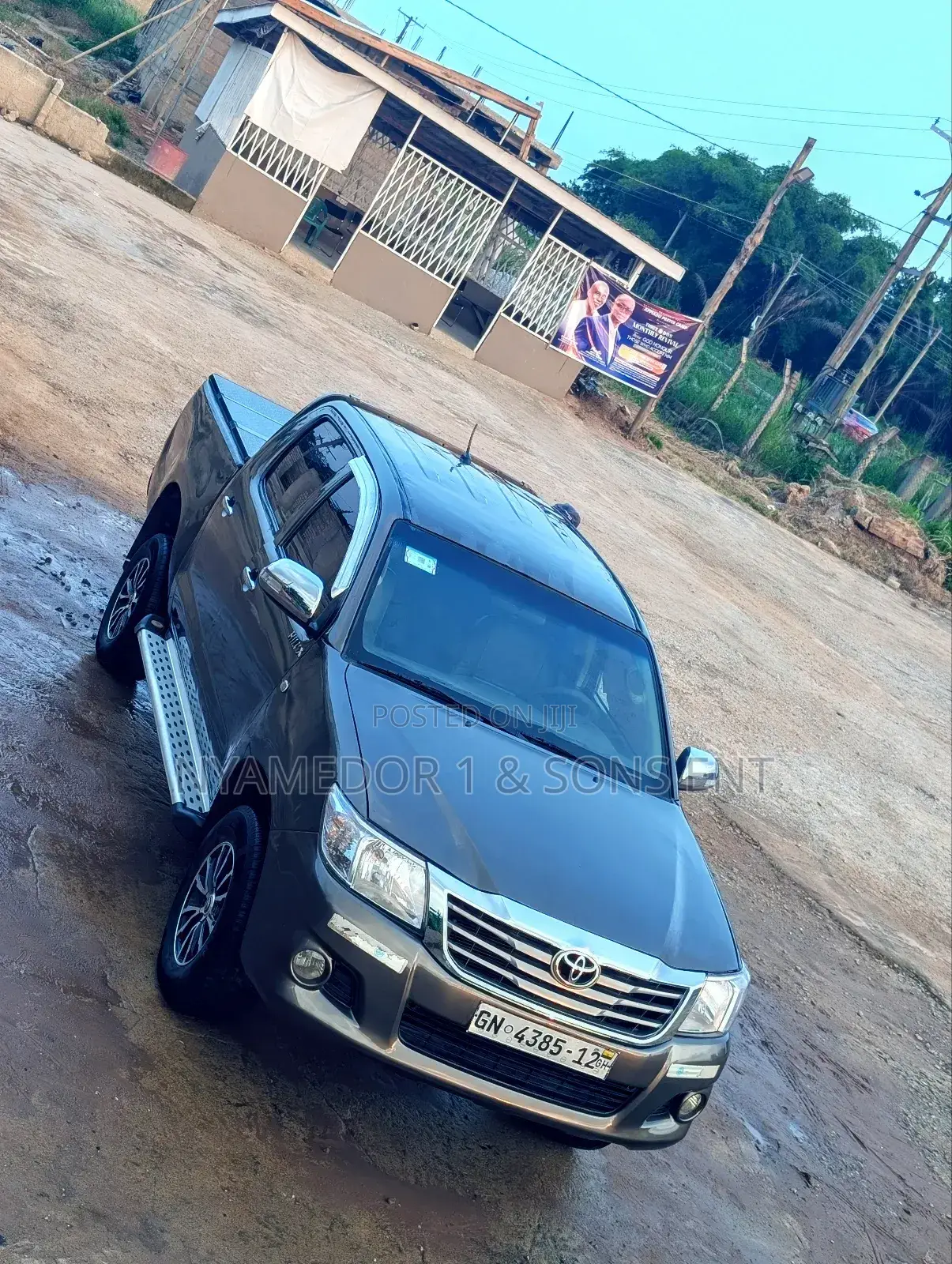 Toyota Hilux 2.5 D-4D 4X4 SRX 2012 Gray