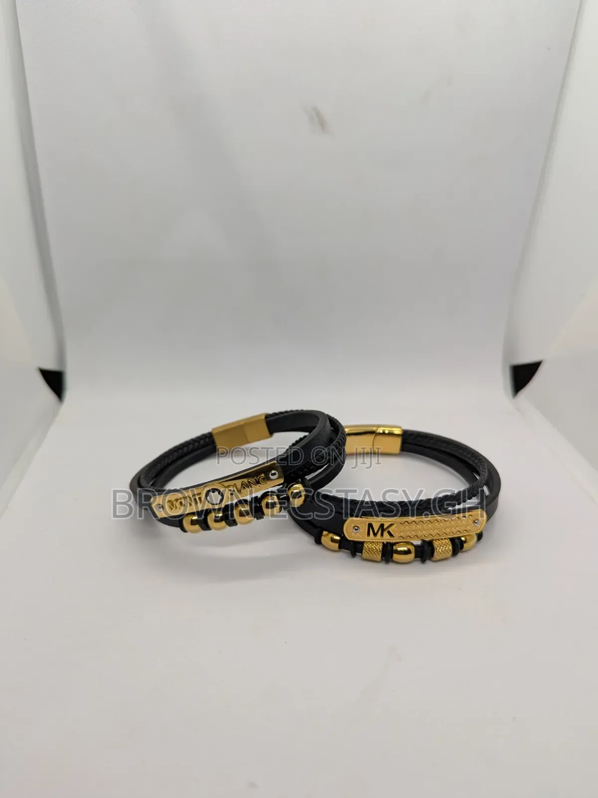 Mont Blanc Leather Bracelet