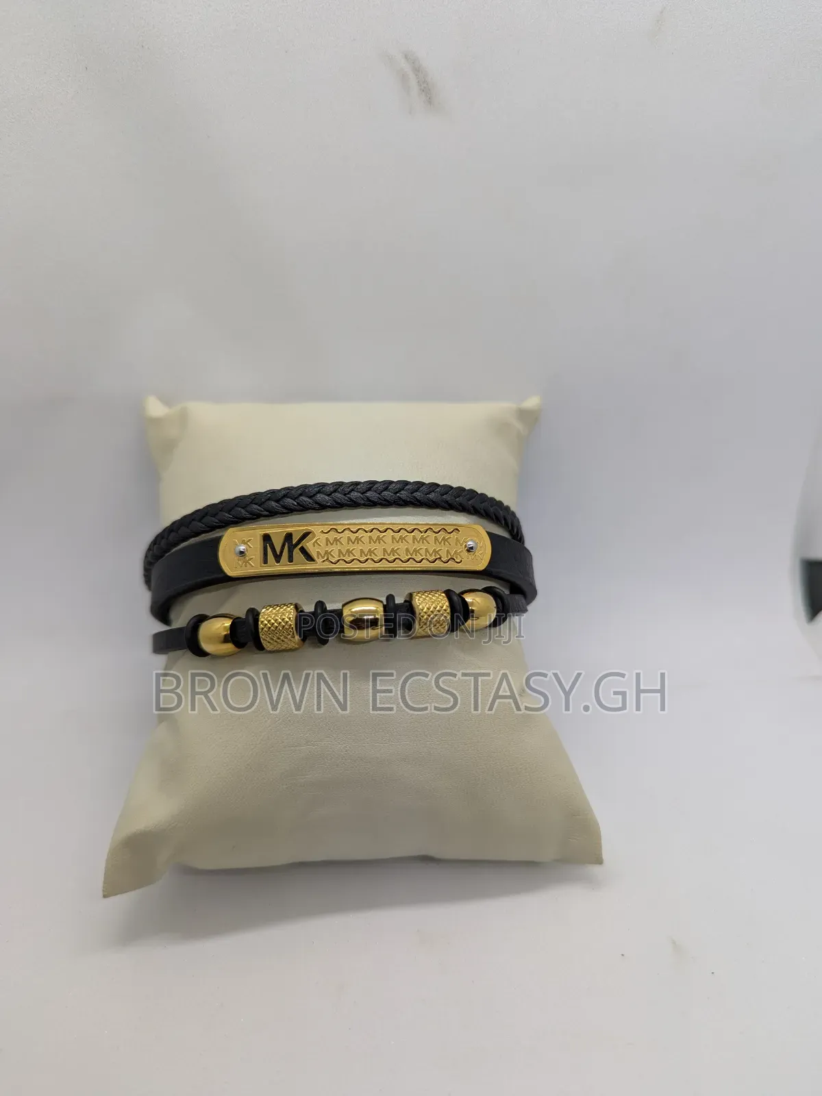 Mont Blanc Leather Bracelet