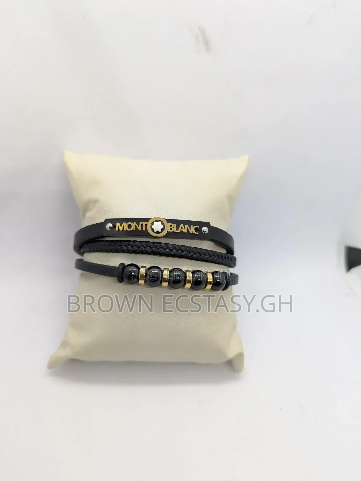 Montblanc 3 in 1 Leather Bracelet