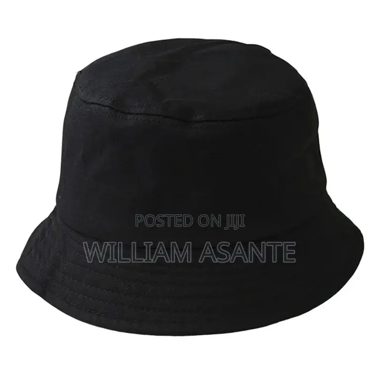 Black Bucket Hat