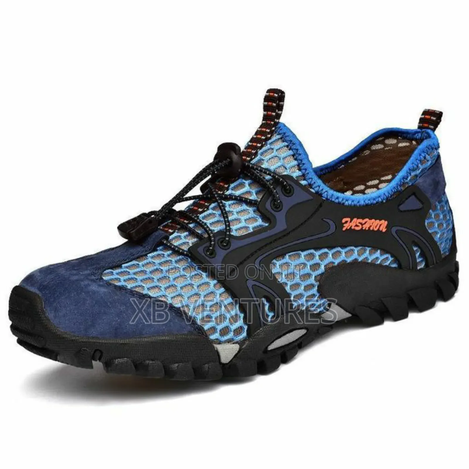 Leisure Trendy Hiking Mesh Shoes Black/Grey