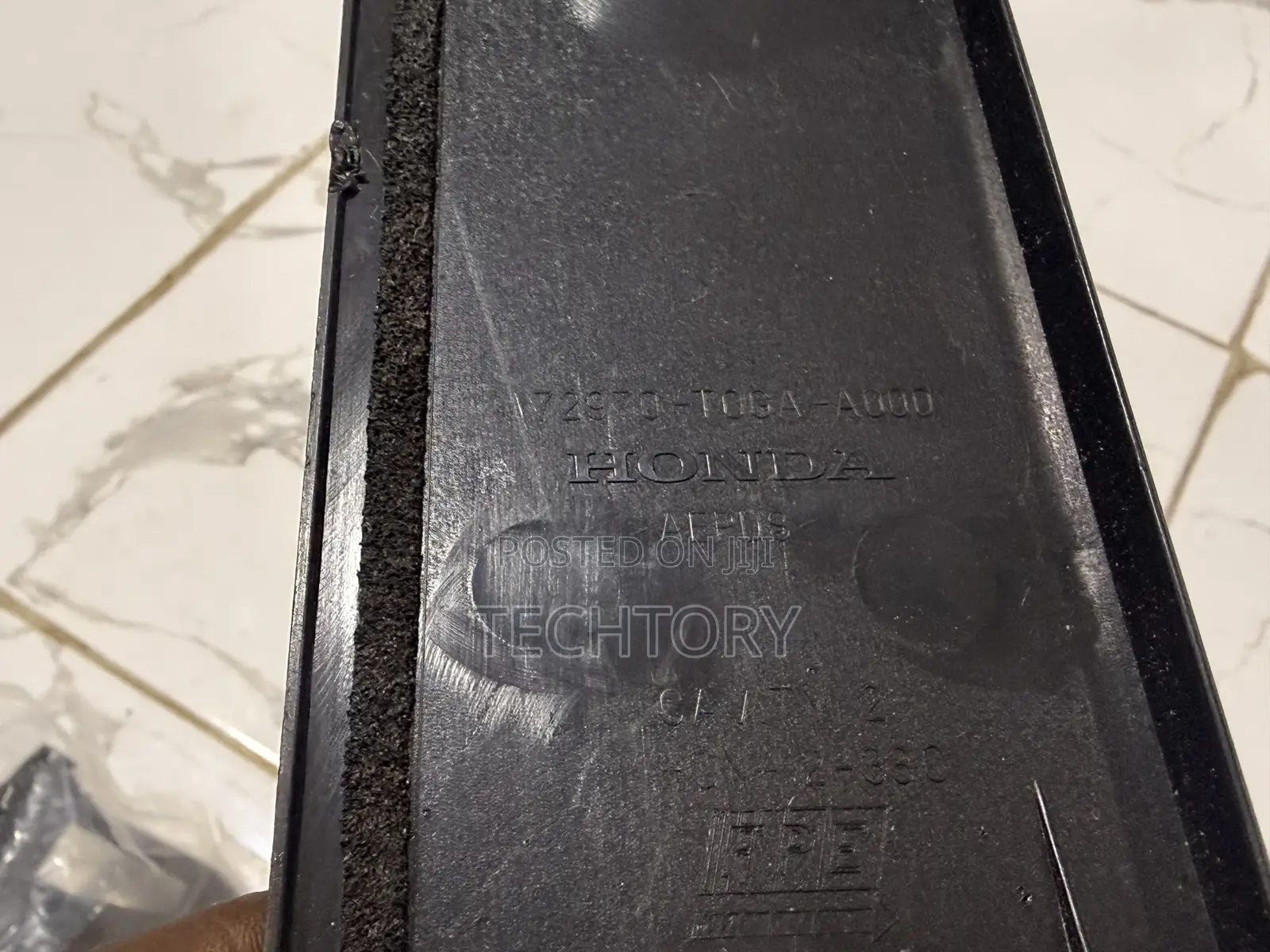2017 Honda CRV Left Rear Door Moulding Oem