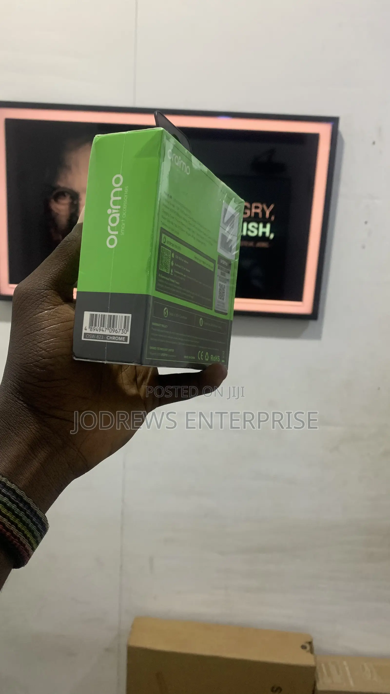 Oraimo Watch 6r 1.39” Anti-Scratch Ip68 Smart Watch