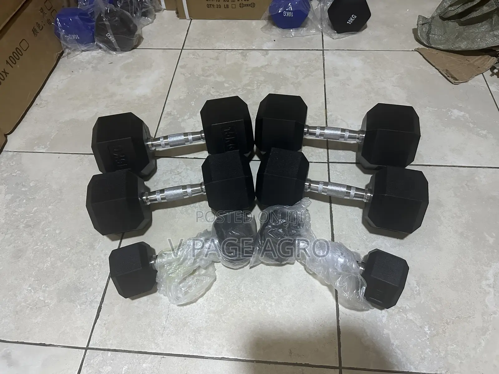 10kg Hex Dumbbell (A Pair of 5kg)