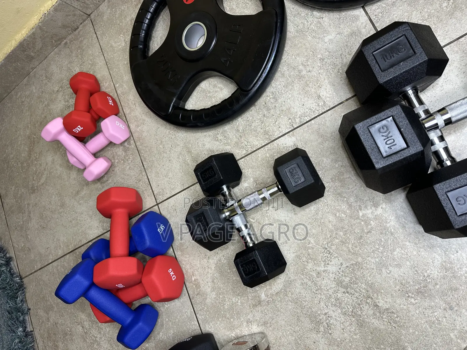 10kg Hex Dumbbell (A Pair of 5kg)