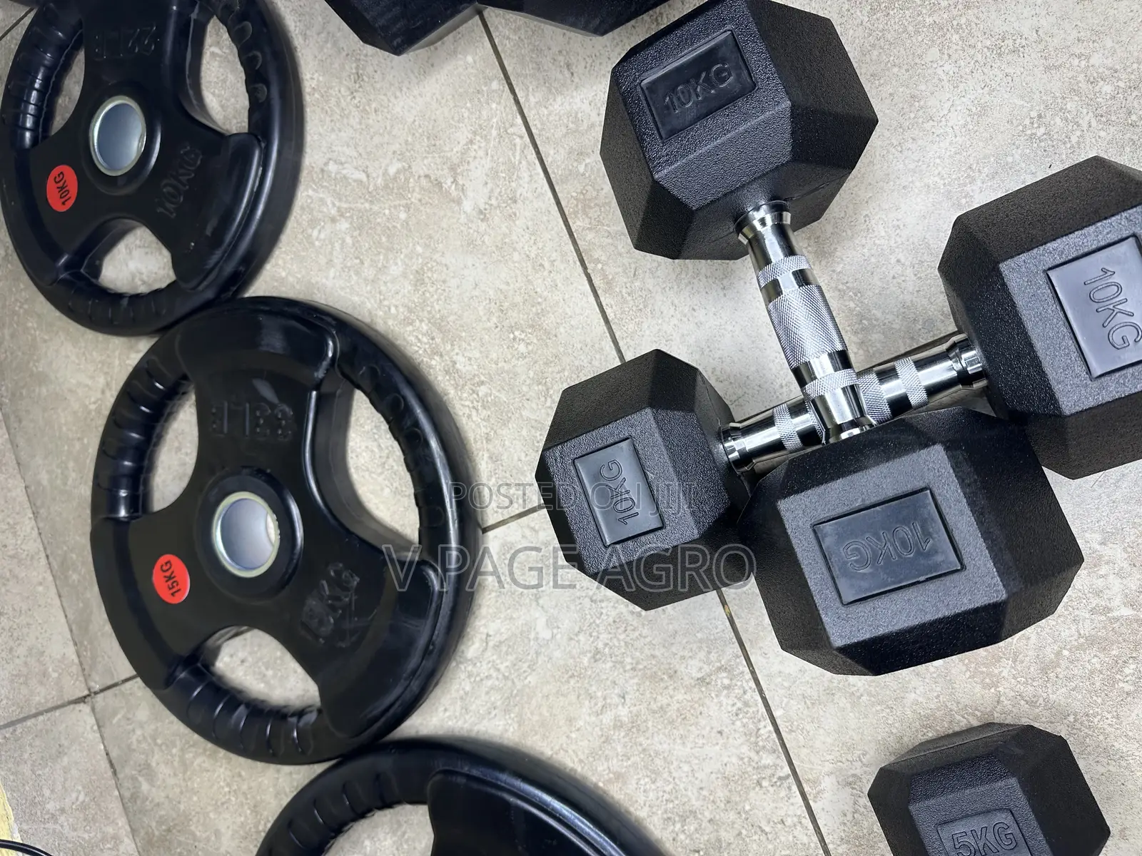 20kg Hex Dumbbell (10kg Pair)