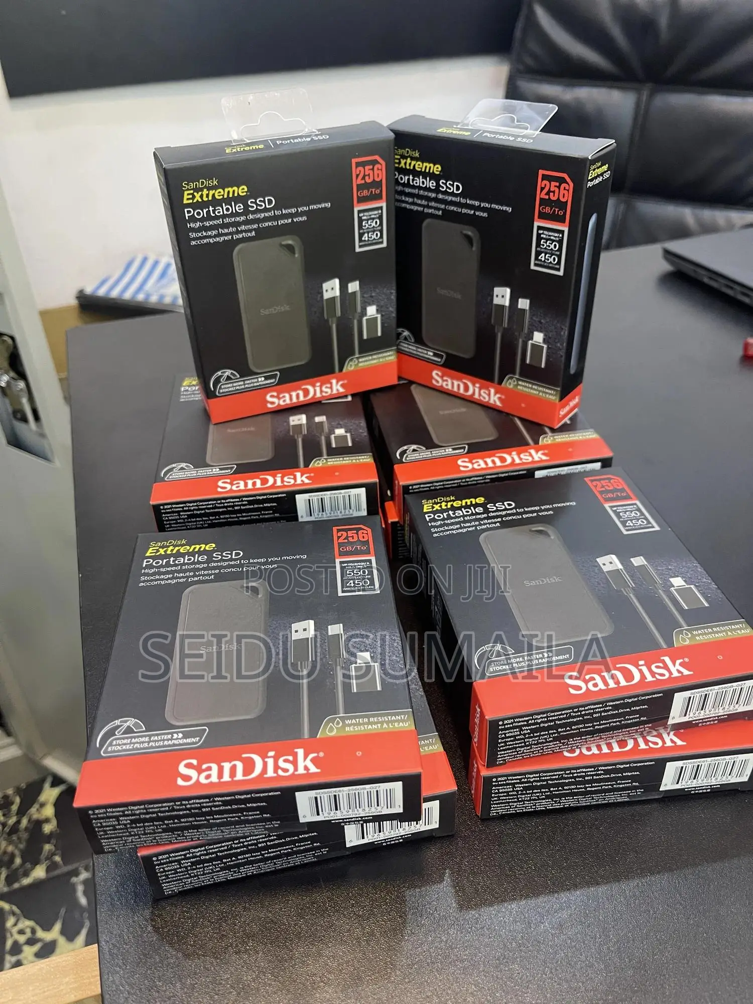 External Sandisk 256 SSD