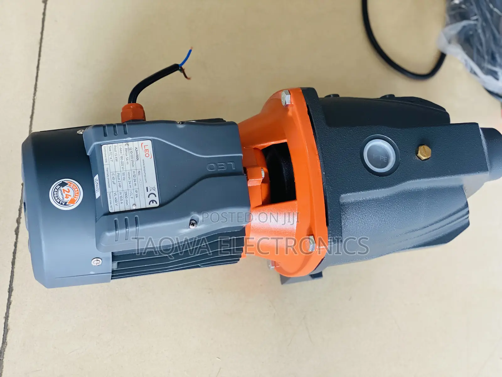 New Leo 3hp Cast Pump