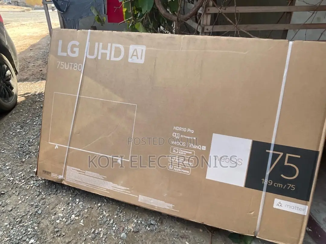 Lg 75” Ultraview Ut80 the Giant That Redefines Uhd Power