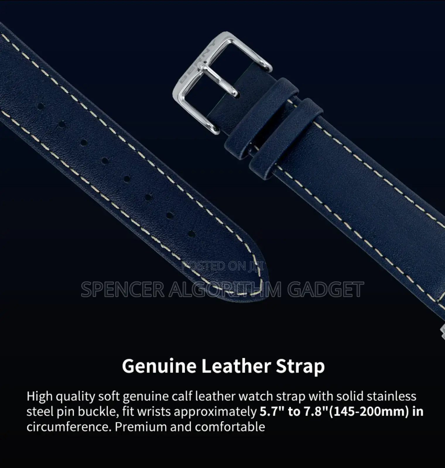 Berny Watch Pilot Automatic Mechanical Military Sapphire