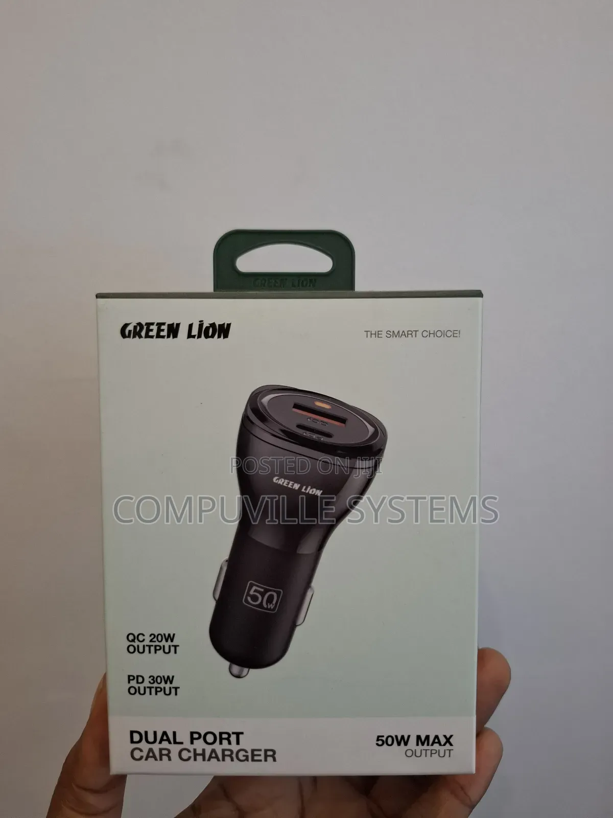 Green Lion Dual Port Car Charger