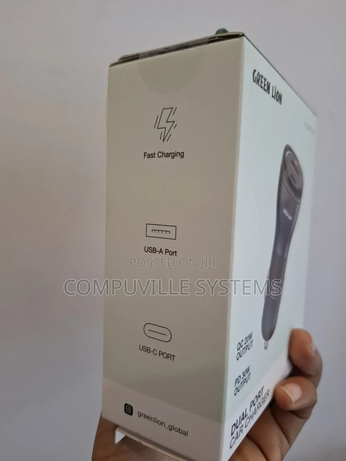 Green Lion Dual Port Car Charger