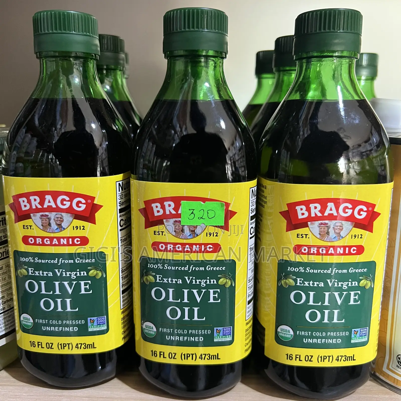 Bragg Extra Virgin Olive Oil From Greece