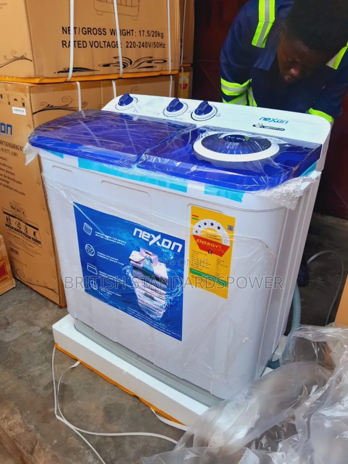 Nexon Clean Clothes Expert 7kg Nexon Washing Machine