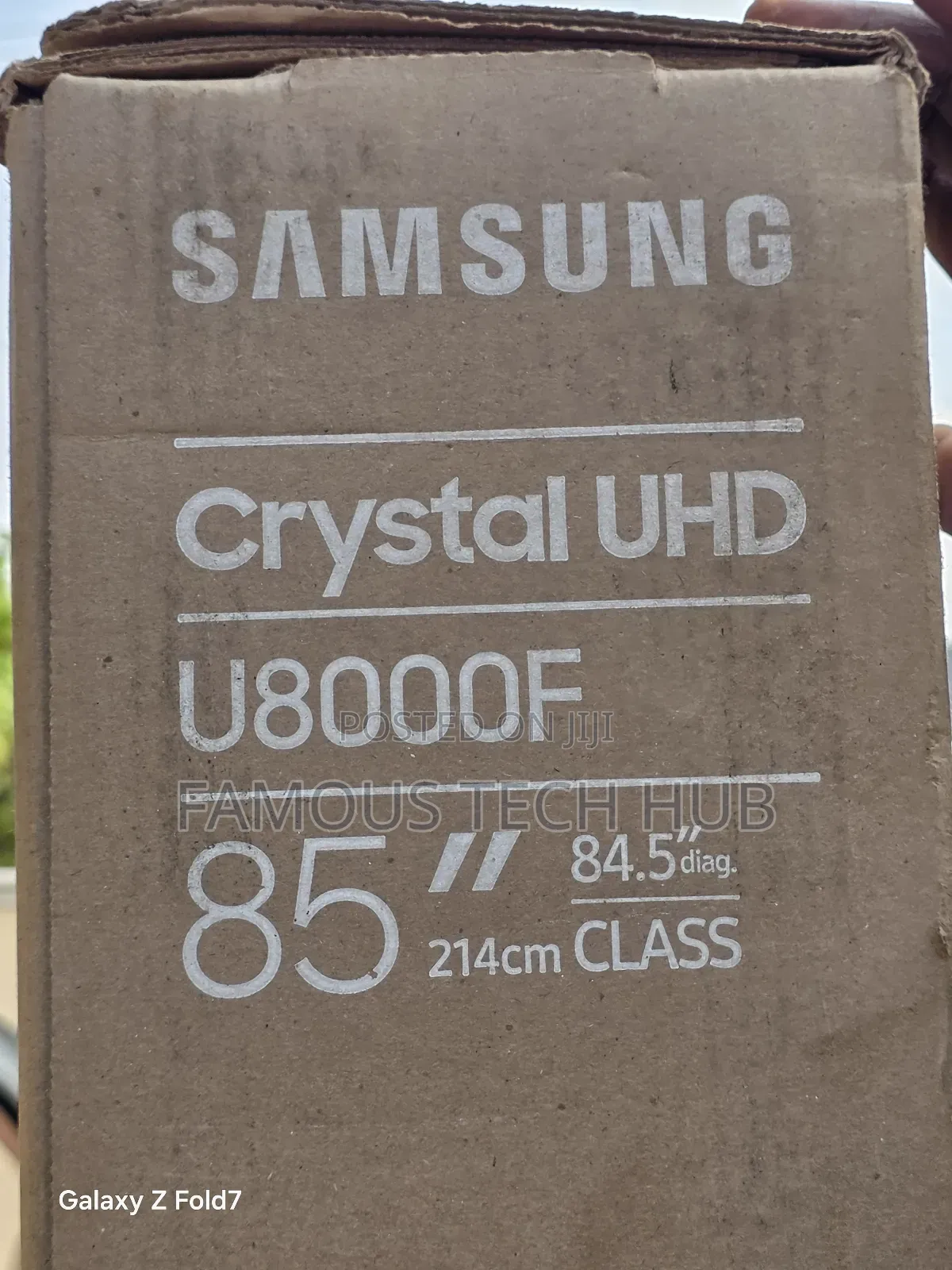 Samsung 85 Inches U8000f