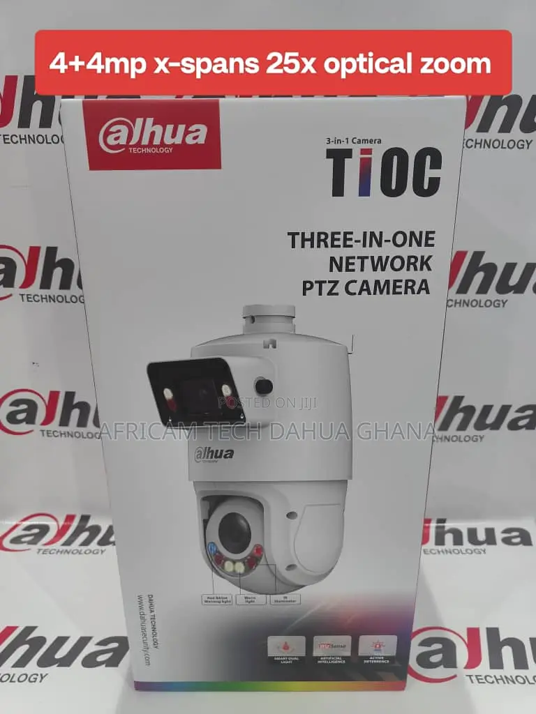 Dahua 3in1 Camera Tioc 4+4mp 25x Optical Zoom