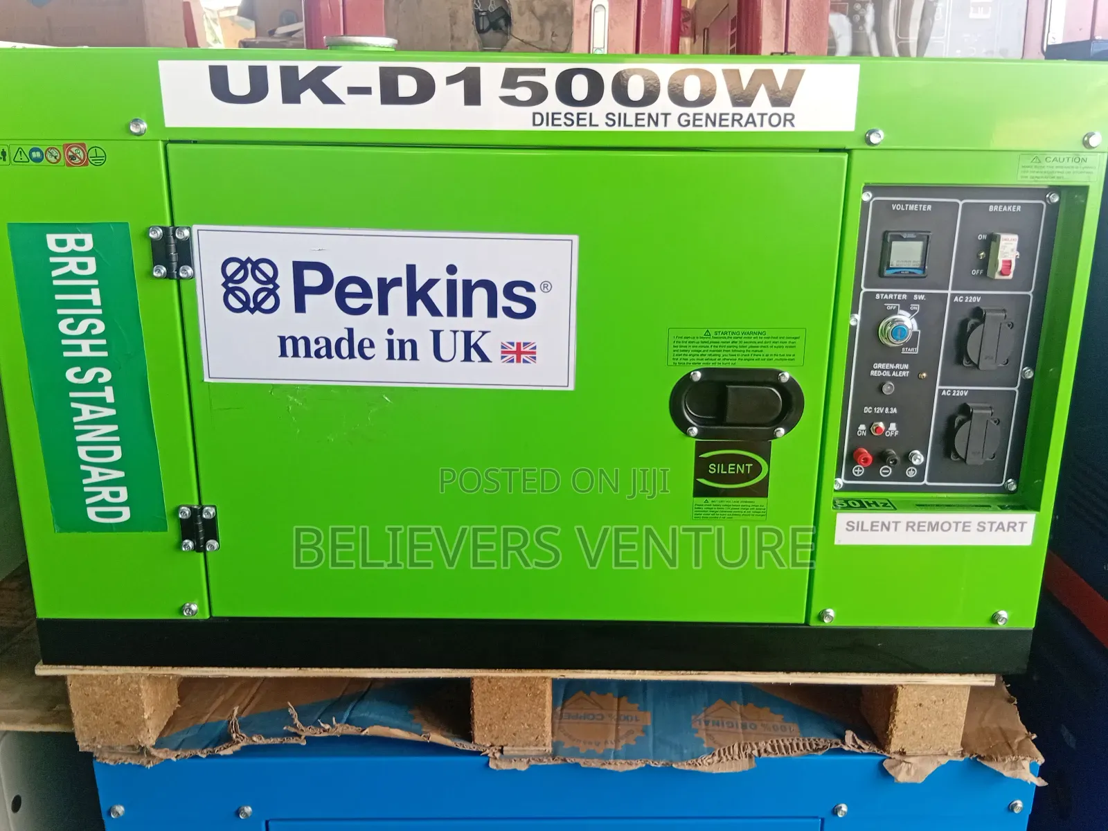 15 Kva High-Efficiency Diesel Genset – Long Runtime