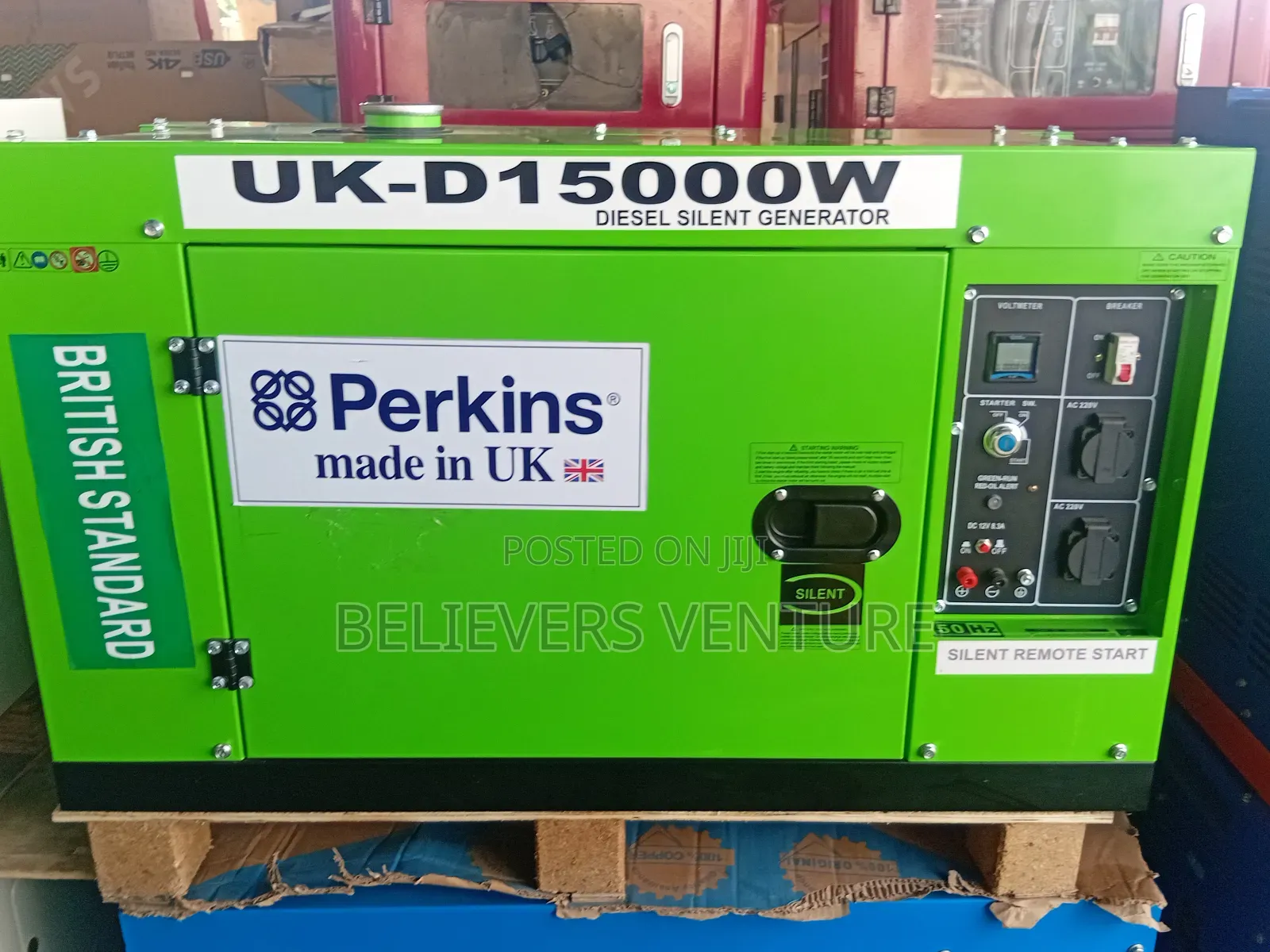 15 Kva Commercial Diesel Generator – Continuous Power Supply